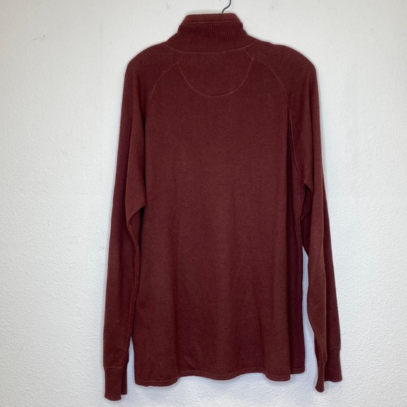 The North Face Quarter Zip Sweater Men's Size Large - Picture 7 of 13